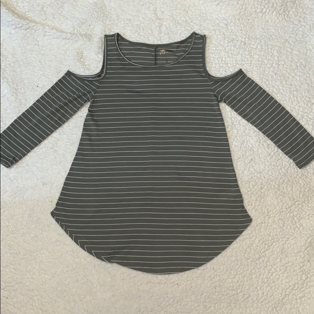 cold shoulder blouse